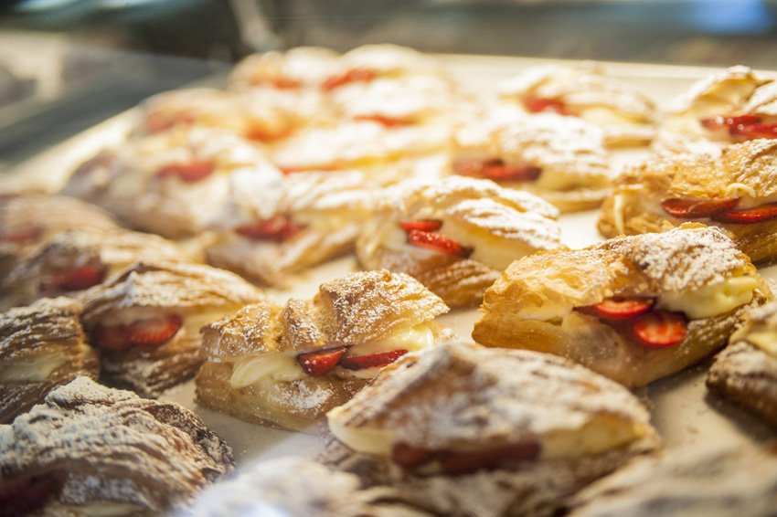 Strawberry Croissants