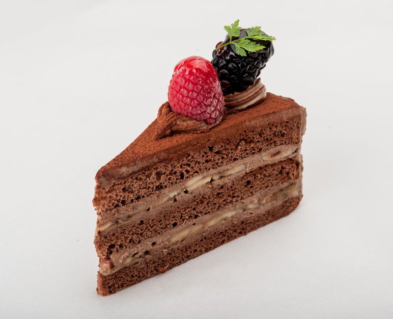 Chocolate Cake Slice