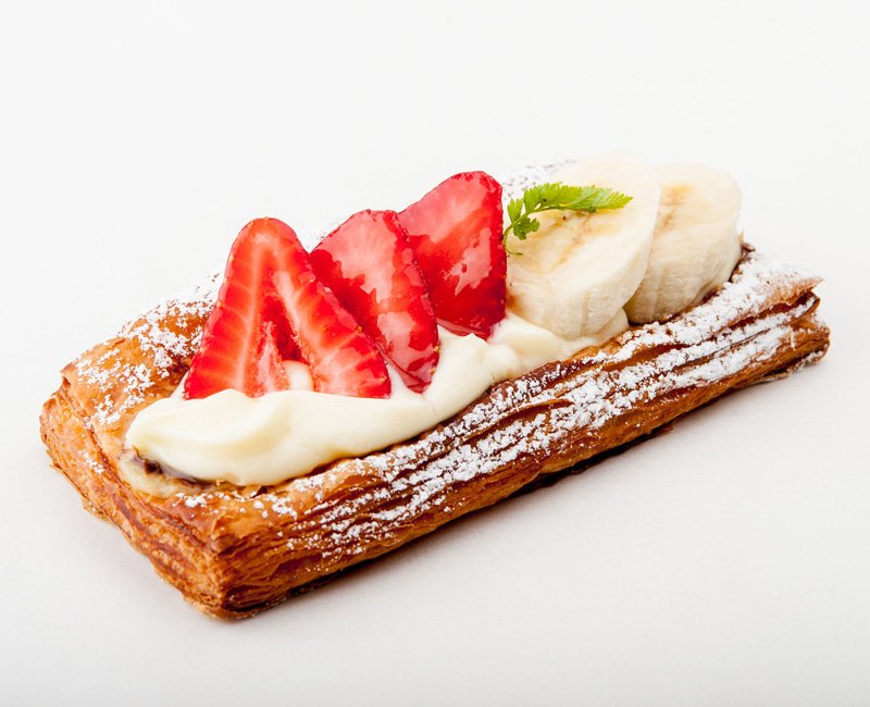 Strawberry Banana Croissant